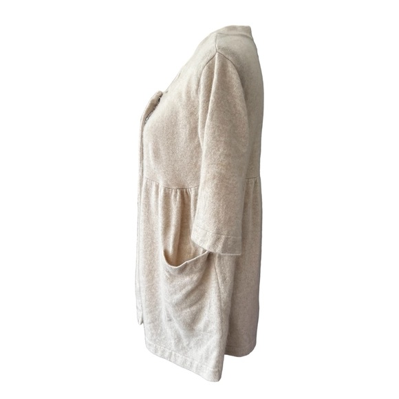 Demylee Sz XS 100% Cashmere Cardigan Sweater Pockets SO SOFT Oversized - Picture 7 of 9